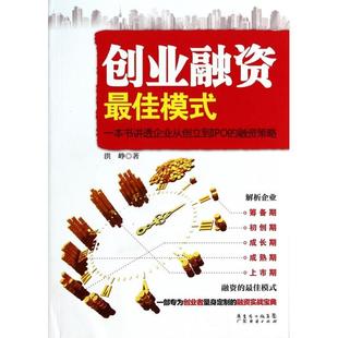 正版新书 创业融资模式 洪峥 广东经济