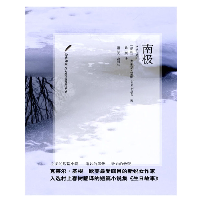 正版新书 南极 [爱尔兰] 克莱尔•基根 著 Claire Keegan　著，姚 媛 　译 浙江文艺出版社