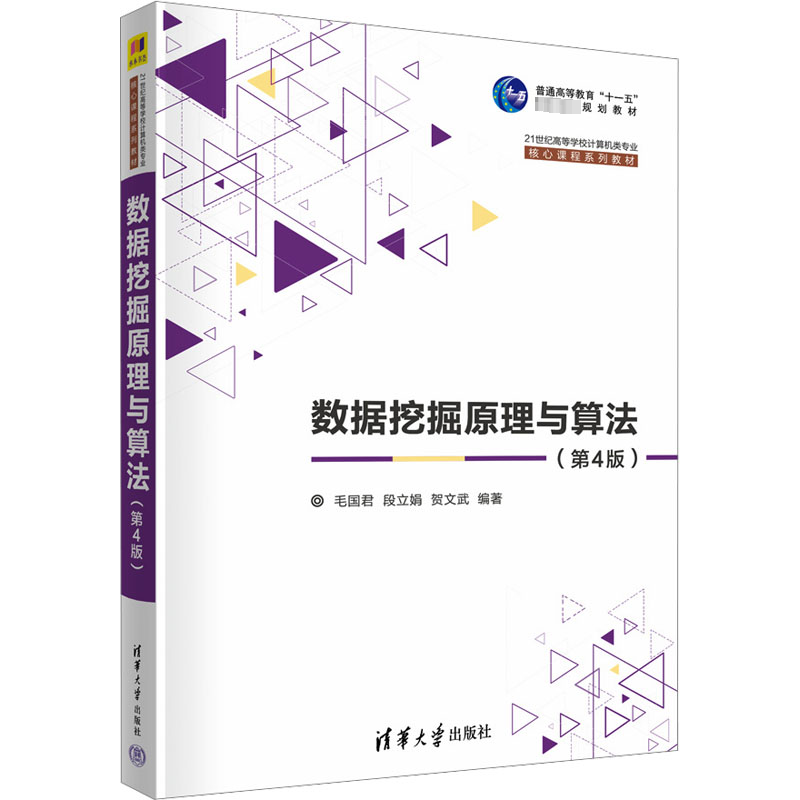 正版新书 数据挖掘原理与算法(第4版) 毛国君 清华大学出版社
