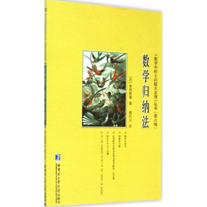 正版新书 《数学中的小问题大定理》丛书?数学归纳法 索明斯基 哈尔滨工业大学出版社