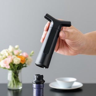 红酒葡萄酒木塞密封抽真空酒瓶塞分体式保鲜酒塞大流量抽气