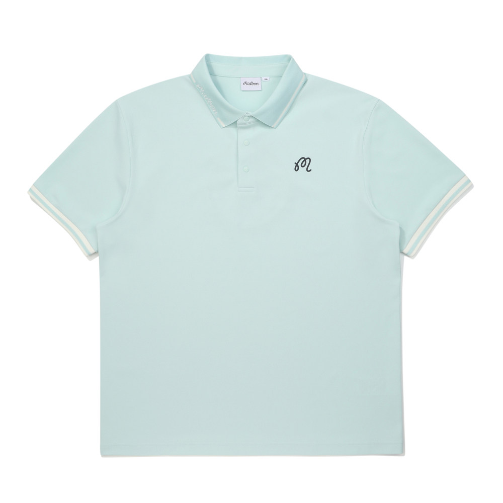 韩国原单高尔夫男士翻领POLO衫短袖T恤宽松运动休闲刺绣上衣球服