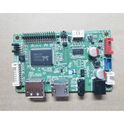 鼎科RTD2556V2.2驱动板免烧录驱动板跳冒改程序 DP驱动板+HDMI