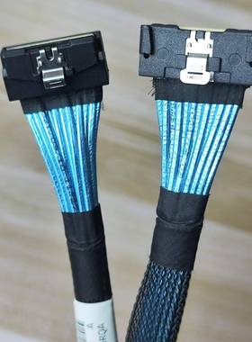 SlimSAS LP 8X LP 转MCIO SFF-74pin 8i PCIE5.0转接线LP转mcio