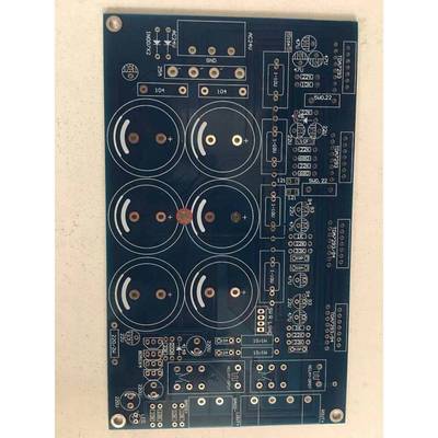 三声道纯后级功放板TDA7293/7294并联版可接4欧姆喇叭 PCB空板