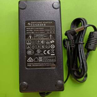 原装福佳12V5000MA监控液晶显示器屏开关电源适配器FJ-SW1205000D