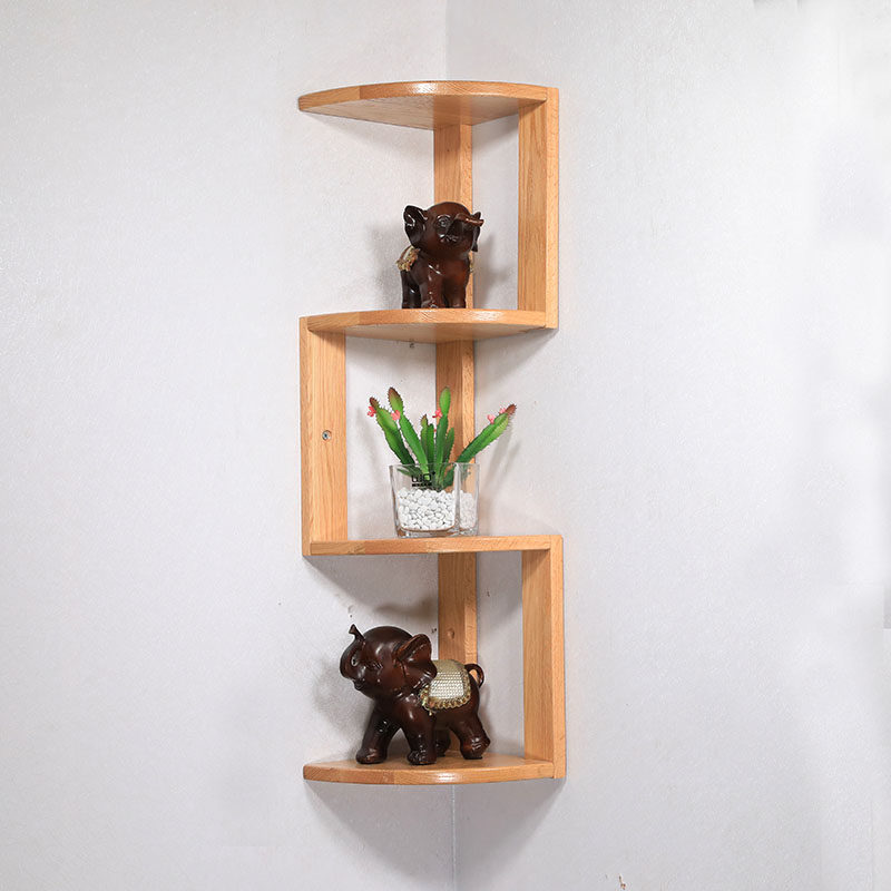 纯实木红橡木开放漆转角壁挂置物架装F饰架墙角隔板书架墙上收纳,住宅家具,搁板/置物架/家用陈列架,淘宝优惠券,粉丝福利购,淘宝优惠卷