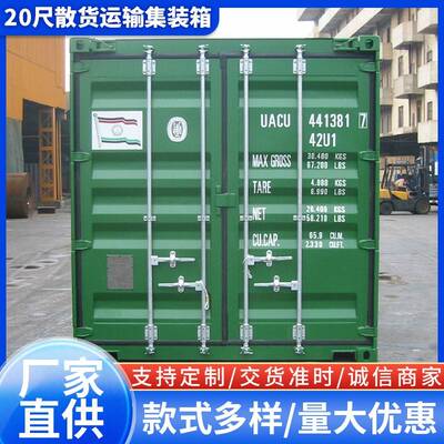 20尺散货运输集装箱高箱HC Bulk Container特种集装箱散货箱厂家