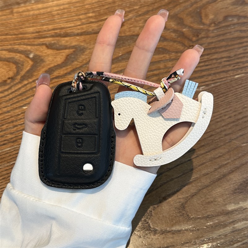 适用大众钥匙套速腾id3帕萨特探歌岳朗逸车途观L扣迈4c宝来壳polo