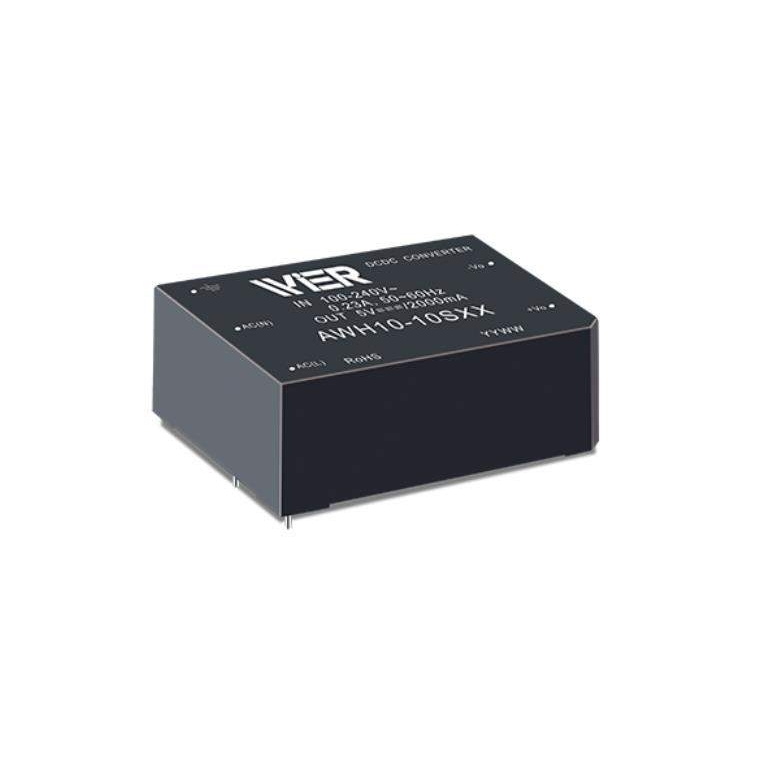 微尔WlER AC-DC 12V 模块电源 小型SIP封装  AWH10-10T0512