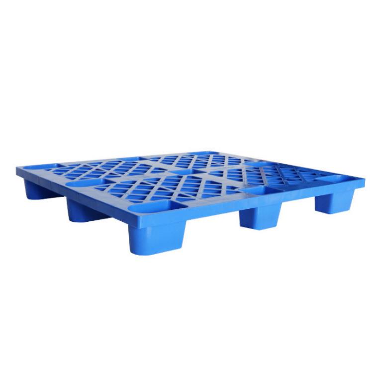1200*1000塑料托盘九脚仓库叉车托板轻型单面垫板广州托盘厂家