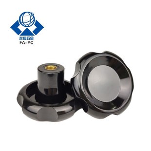 口罩机波纹把手内牙胶木手柄螺丝M8/M10/M12/M16*50/60/70/80/100