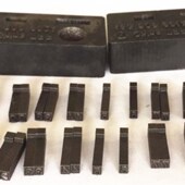 字印模具冲镶嵌 logo商标钢字码 定制机用钢印冲子字模钢号码 钢字码