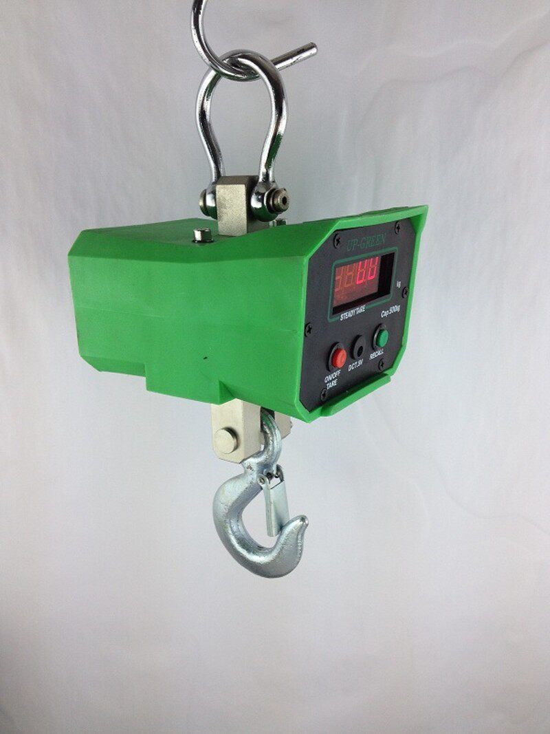 杭州万泰电子吊秤OCS直视吊钩秤小型便携式吊称 500kg带遥控