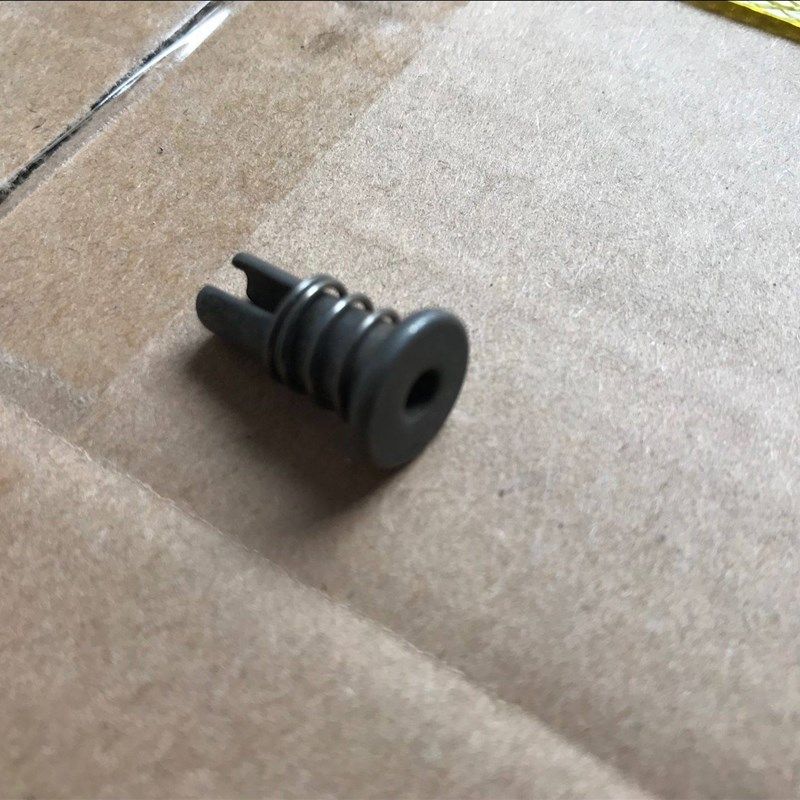 光阳原厂 水冷大沙四冲程踏板车CH-125摩托车机油泵油道螺丝+弹簧