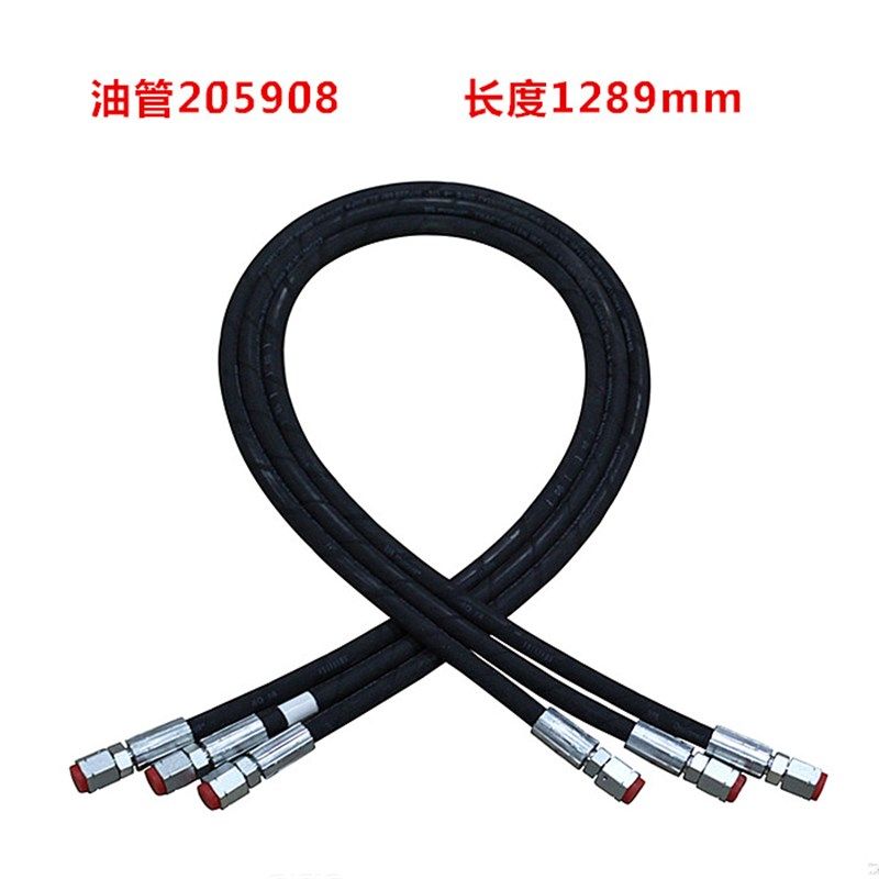 卡斯卡特叉车属具抱夹配件纸卷夹配件45F/24H油管总成抱夹配件