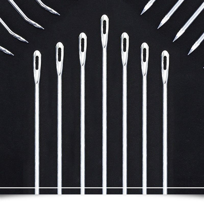 中号优质 打包针 缝口针 麻袋针 铁针 钢针 包裹 封袋 缝包针线