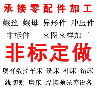 客户自选螺丝 厂家定做不锈钢 铁 铜 铝螺栓来图来样非标订制加工