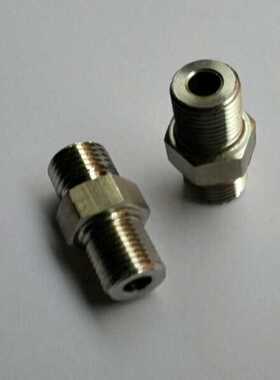 双外丝不锈钢接头  M14*1.5-G1/4  外螺纹m14x1.5另一端 G1/4