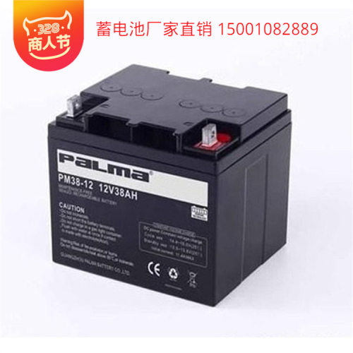 八马蓄电池PM38-12铅酸电池12V38AH直流屏EPS备用UPS电源电池
