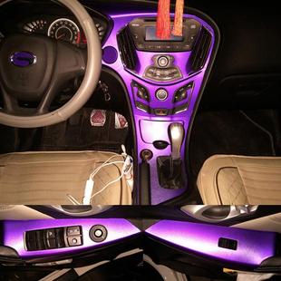 适用于广汽传祺视界GA3S内饰贴纸碳纤维改装 饰车膜 GA3中控档位装