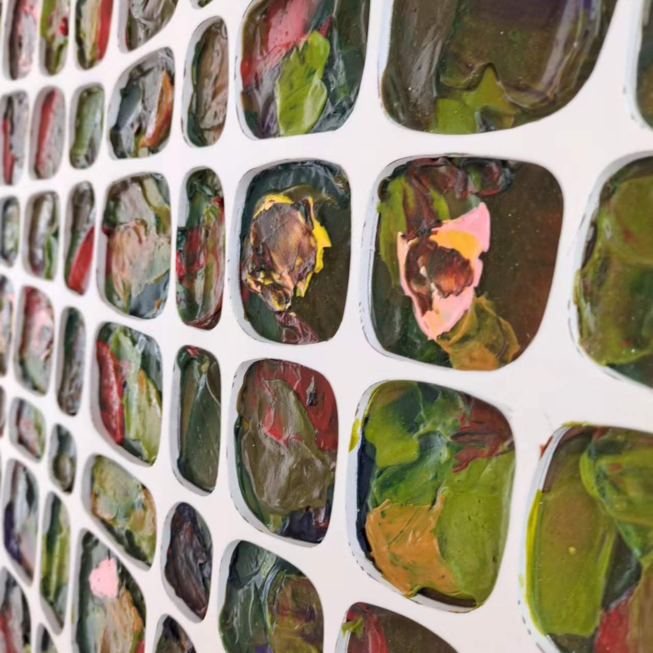画心艺术装置画实物立体挂画综合材质手绘画别墅样板间装饰画新款图片