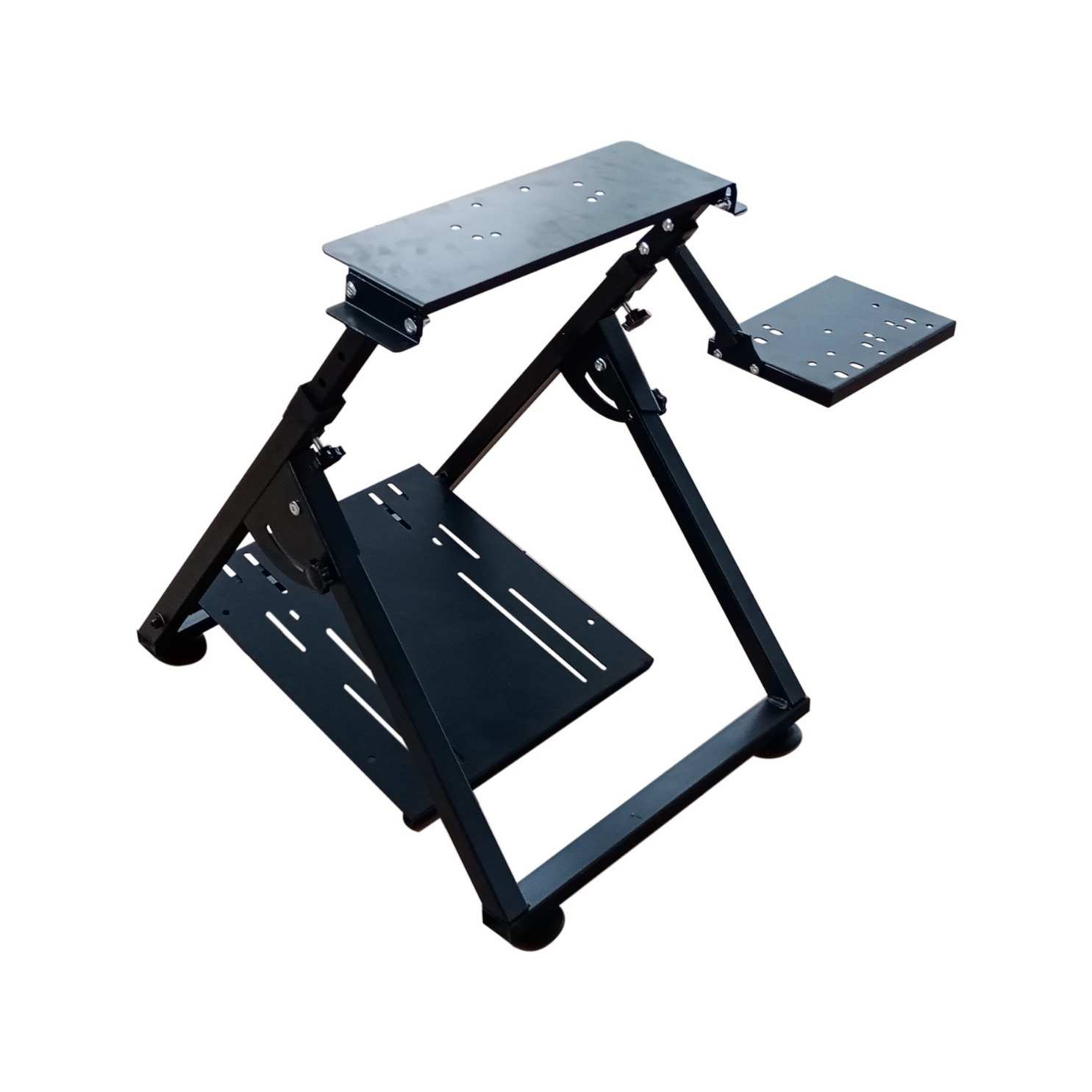 升级X型折叠赛车模拟游戏方向盘支架罗技g29g27t300t500FANATEC