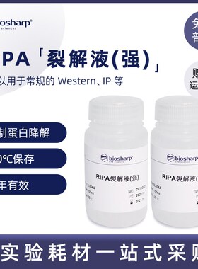 RIPA裂解液(强) BL504A 100ml