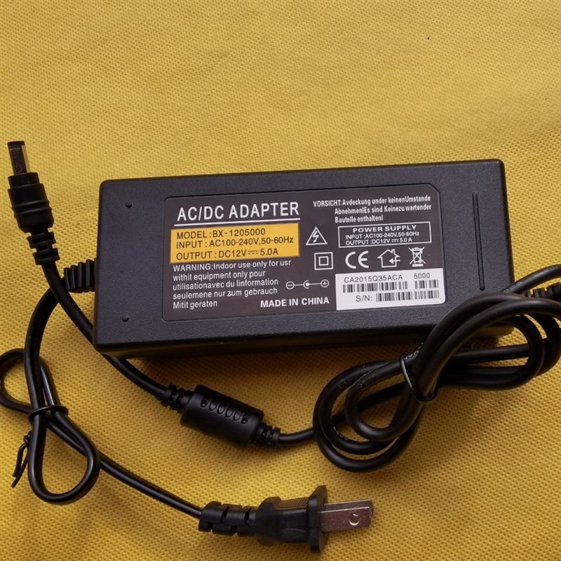 12v5a电源适配器 LED液晶显示器监控电源12V3A12V4A12V5A充电器