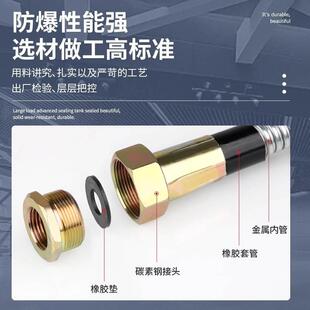 1金属管DN20分4绕行软管防爆挠性BNG6橡胶管寸连接接线分管穿线管