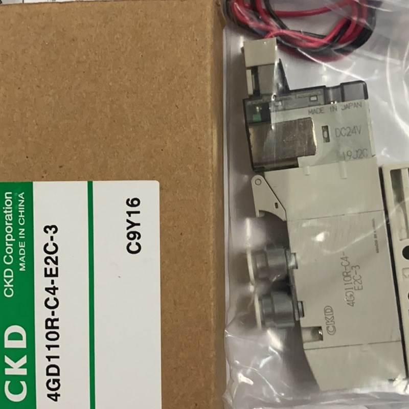 4GD110R-C4-E2C-3现货CKD电磁阀原装真品现货当天发货DC24V