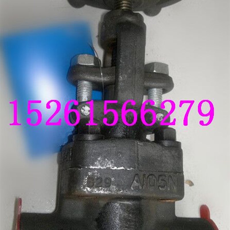 A105对焊截止阀JZ61美标承插焊截止阀DN15-DN50丝纹截止阀焊接截