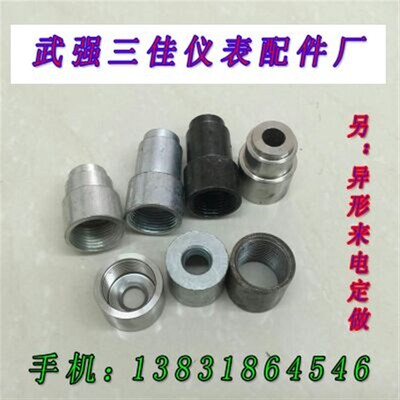 M27X2不锈钢底座热电偶直行连接头 双金属温度计焊接底座