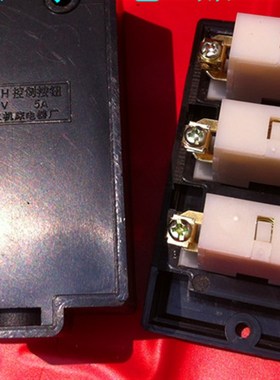 第二机床款LA20-3H控制按钮380V自复位5A三位2H押扣开关LA4H四位