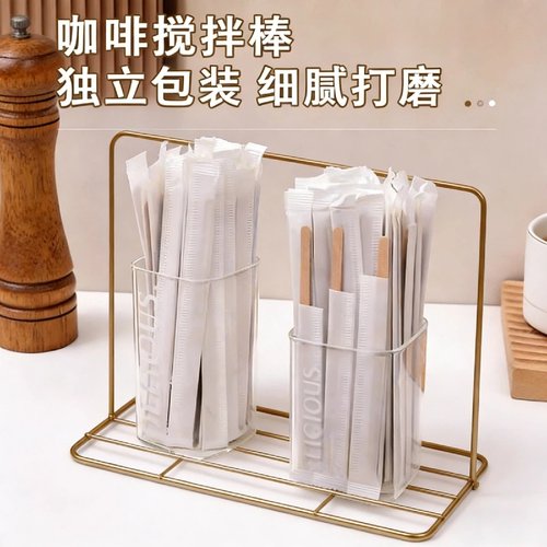 一次性木质咖啡奶粉搅拌棒