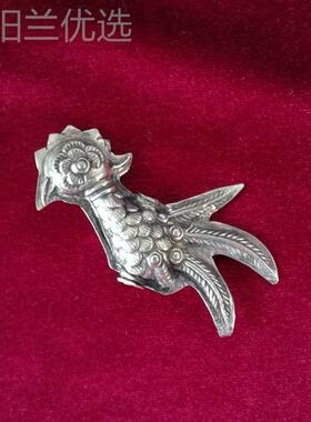 民族风老绣帽子配件苗银珠diy配饰珠个性散工雕花大手88808扁球方