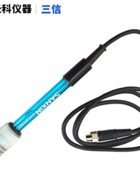 上海三信201T-S pH复合电极 201T-M塑壳pH三复合电极201T-Q