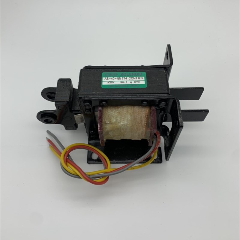 交流牵引电磁铁 AS-40-NN714 AS-40N 吸力5KG 行程30MM AC220V