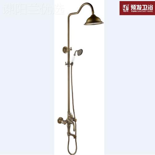 工开平预发酒店程款全铜花洒套装铜主体古铜洒DL-08017色淋浴花厂