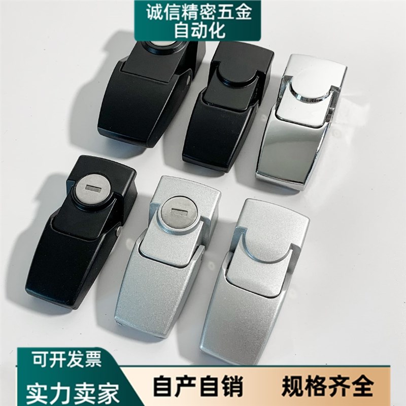 不锈钢 DKS配电箱柜门搭扣锁 DK604-1-2 隐藏式锁扣 车尾箱小方锁