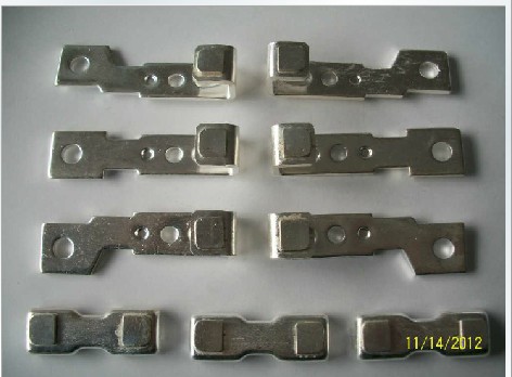 国标 交流接触器CJ20-160A 触头 全银触头