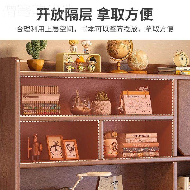 电脑桌台式书桌书一体套装学简约现代卧室写架桌学生EVX家用字习