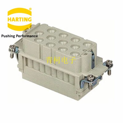 09320123101 哈丁HARTING重载连接器 12针母芯40A航空插头
