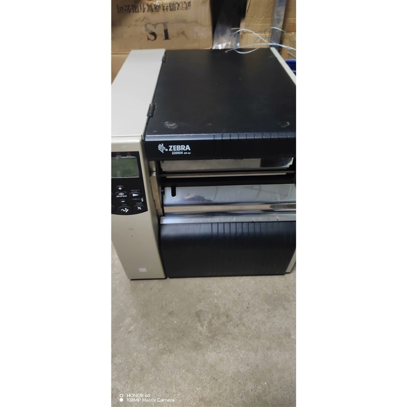 斑马220Xi4 300点宽幅条码打印机,实物拍摄!机器功能