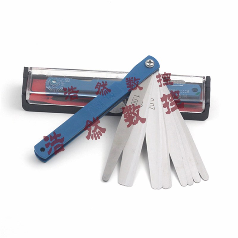 晶花牌塞尺厚薄规塞尺片100 150 200 300mm 17片 0.02-1.00mm