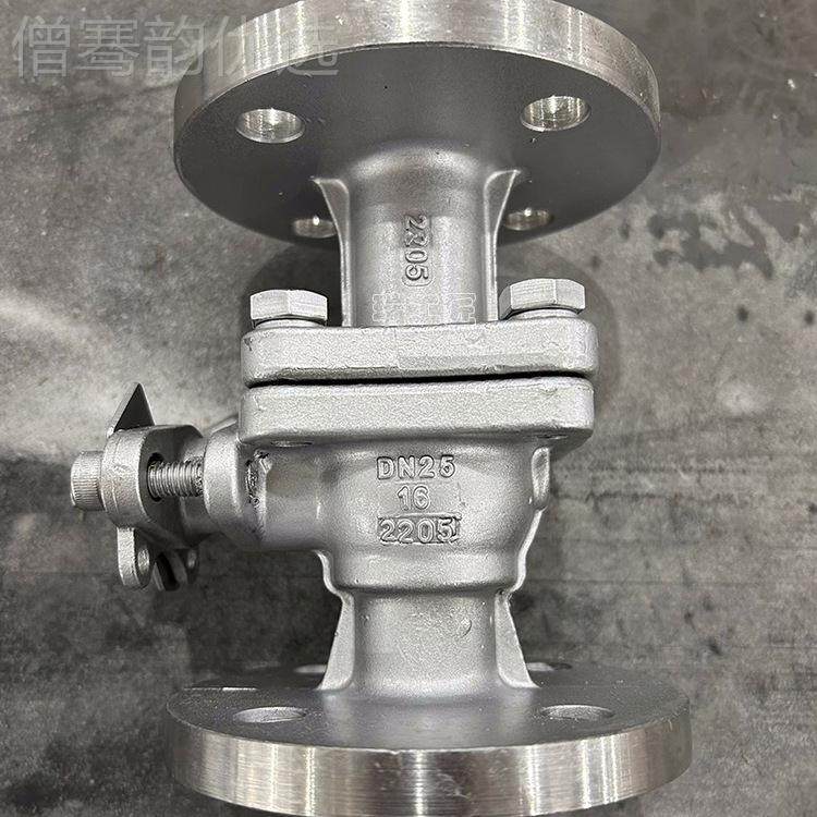 31T012508S不锈钢球阀 27205钛法兰耐腐蚀阀 250 A2  4A双相钢