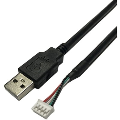 UL2725 USB转接线屏蔽线 5p sh1.0-4p 1.25 5p ph2.0 4p 延长线