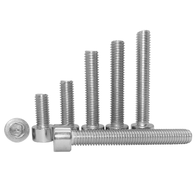 304不锈钢光面圆柱头加长内六角螺丝钉M4M5M6M8*18x20x22x25x30mm