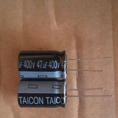 400V47UF 400V 47UF全新原装直插优质铝电解电容 软脚 16*25