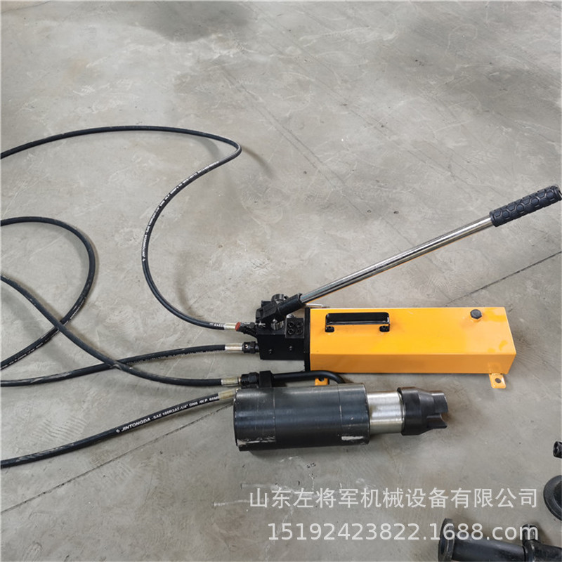 手动锚索张拉机具预应力锚索张拉设备15.24mm钢绞线张紧器